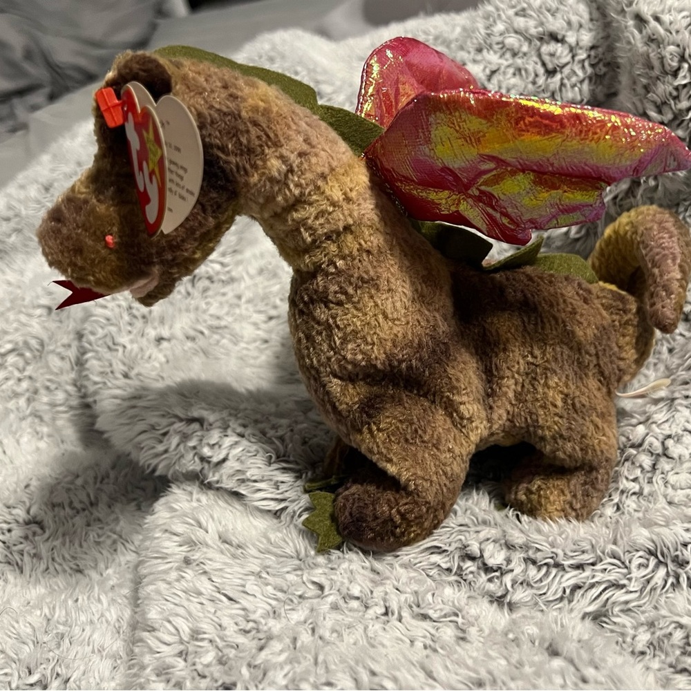 Ty Beanie Babies Scorch The Dragon